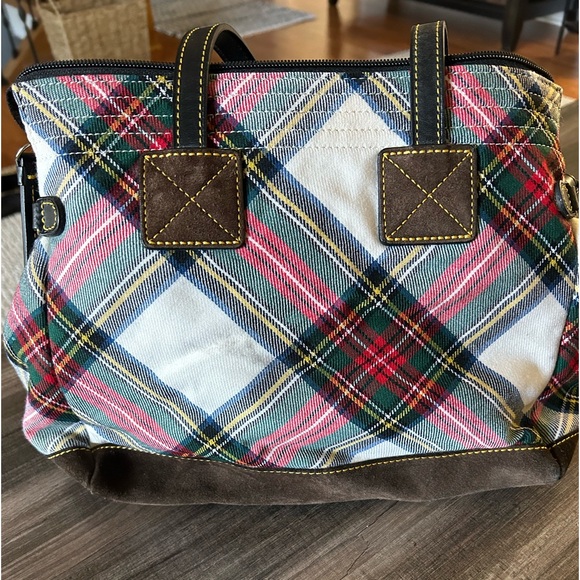 Beautiful plaid Rooney and Bourke handbag - Picture 2 of 4